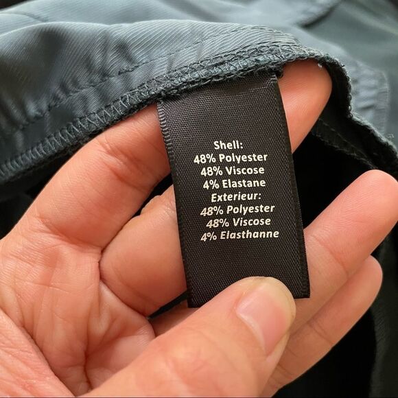 ELIZABETH AND JAMES BLUE GREEN TROUSER PANTS SOFT STRETCHY BREATHABLE SZ 0 - Picture 10 of 11